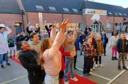 Derdejaars Sint-Michielsschool zijn de helden van de dag